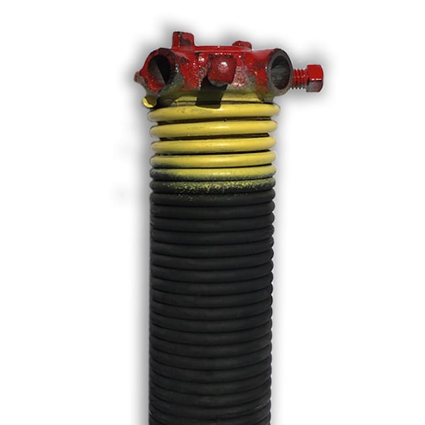 Dura-Lift 0.207 in. Wire x 2 in. D x 31 in. L Torsion Spring in Yellow Right Wound for Sectional Garage Doors DLTY231R - main